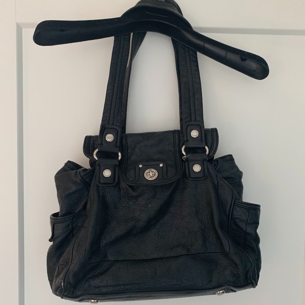 Marc by Marc Jacobs black leather purse